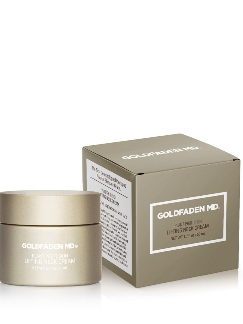 Goldfaden MD Plant Profusion Lifting Neck Cream NIB
